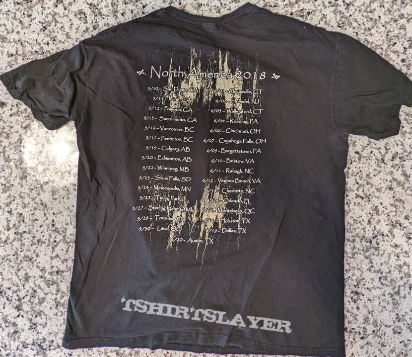 Lamb of God - 2018 Tour T-Shirt