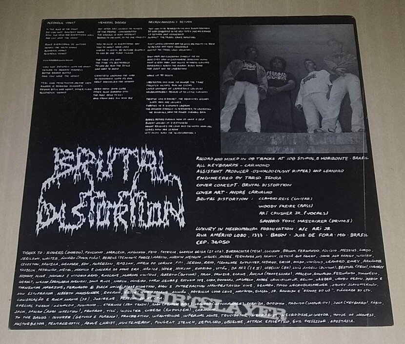 Expulser (BR) / Brutal Distortion (BR) "Cadaveric Symphony / Fornications" Expulser (BR) / Brutal Distortion (BR) "Cadaveric Symphony / Fornications"