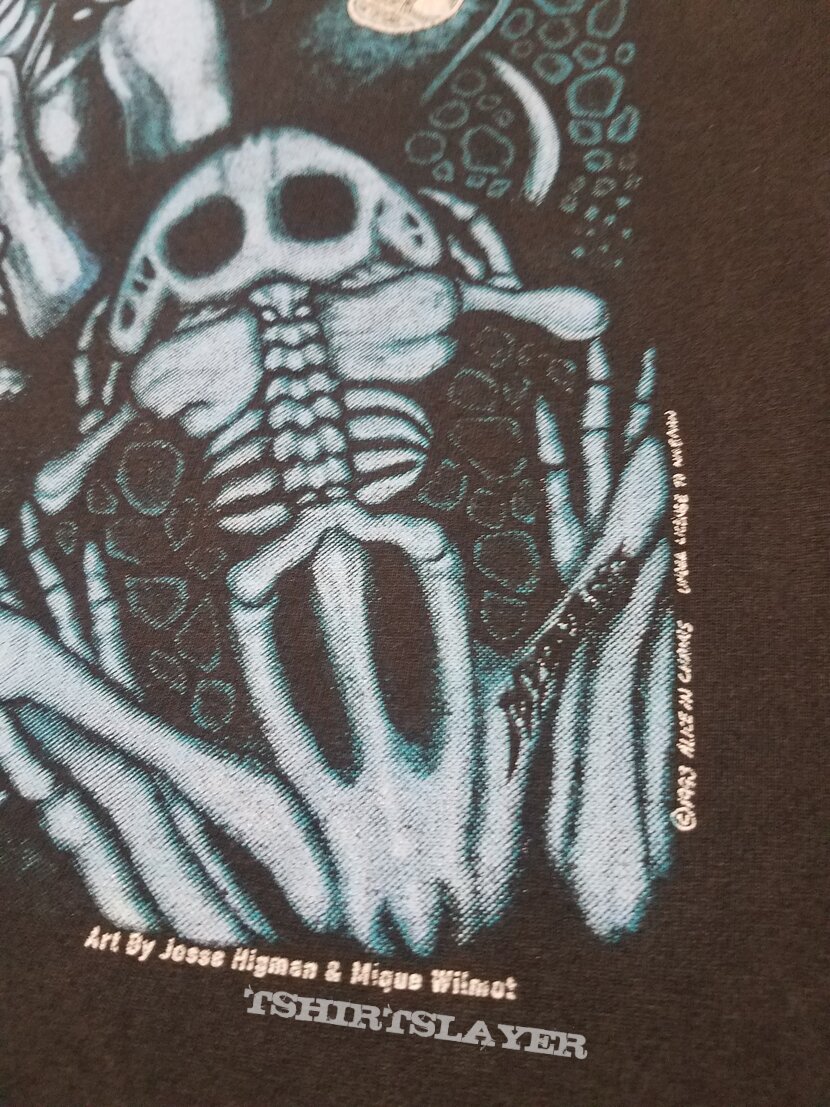 Alice In Chains Alice in Chain shirt - song collage, 1993