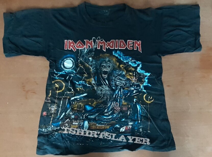 Iron Maiden - no prayer on the road in Europe t-shirt