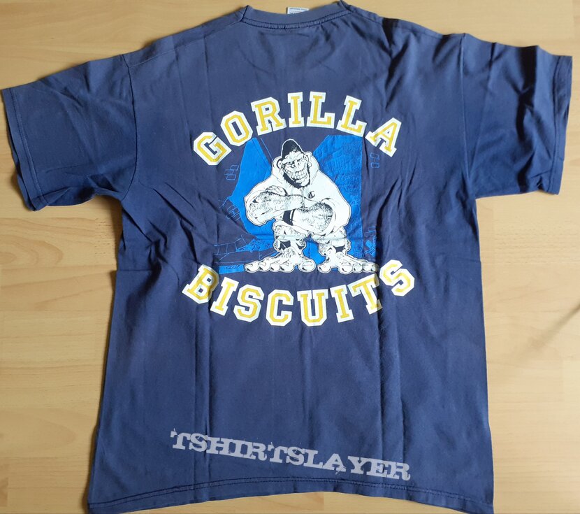 Gorilla biscuits 2007 shirt. With backprint