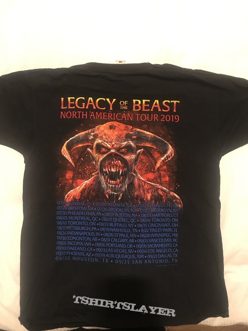 Iron Maiden Legacy of the beast tour 