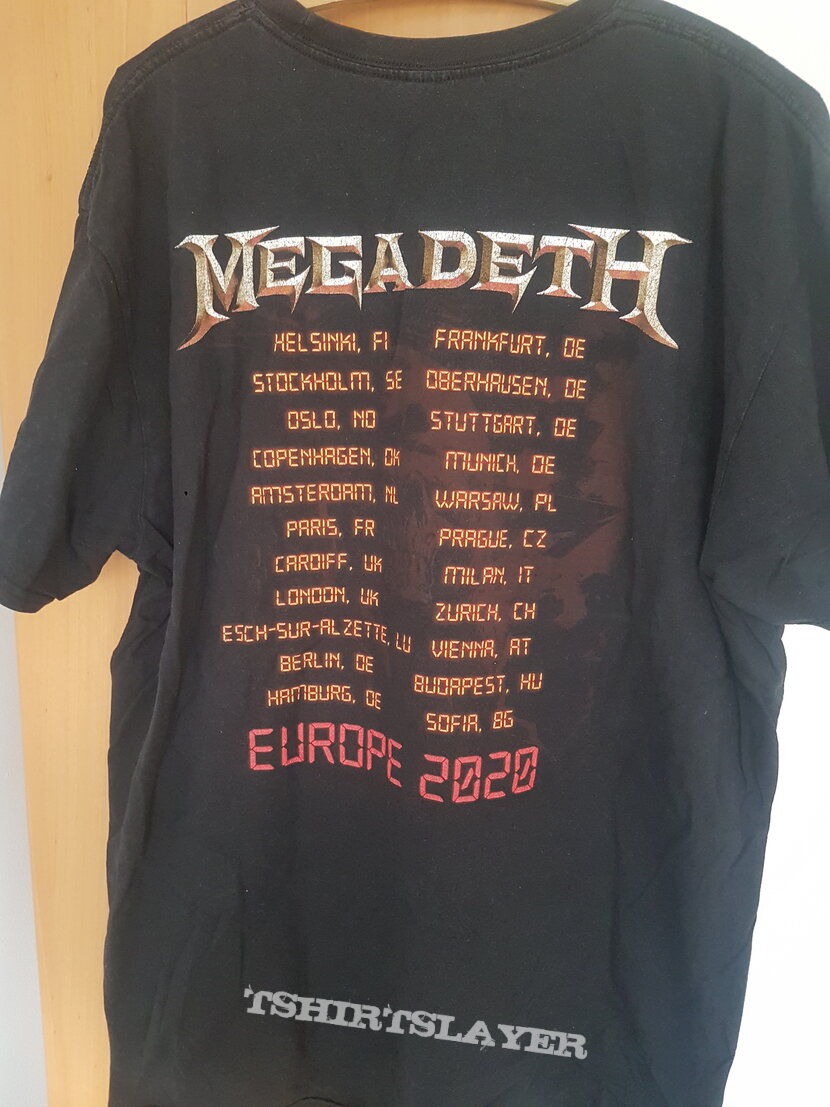 Megadeth 2020 Tour