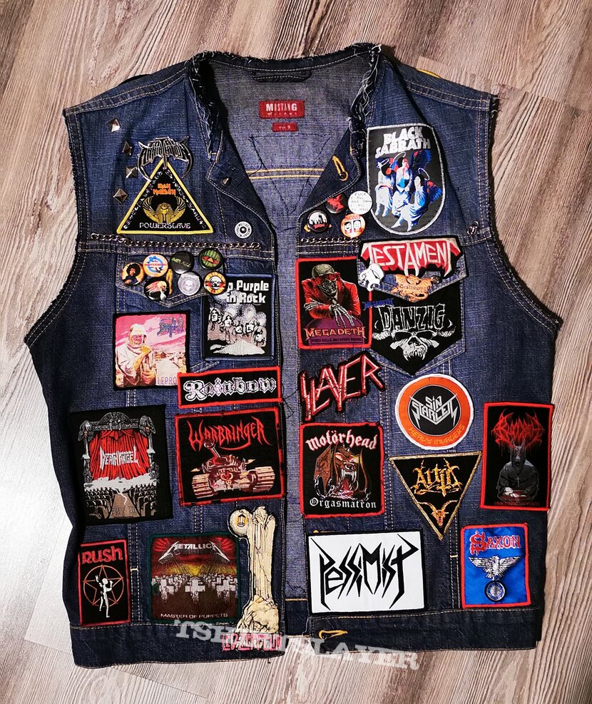 Slayer Finished Vest TShirtSlayer TShirt and BattleJacket Gallery