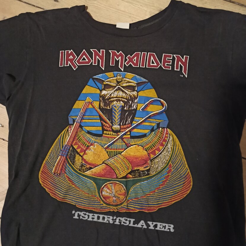 Iron Maiden Powerslave t shirt | TShirtSlayer TShirt and BattleJacket  Gallery