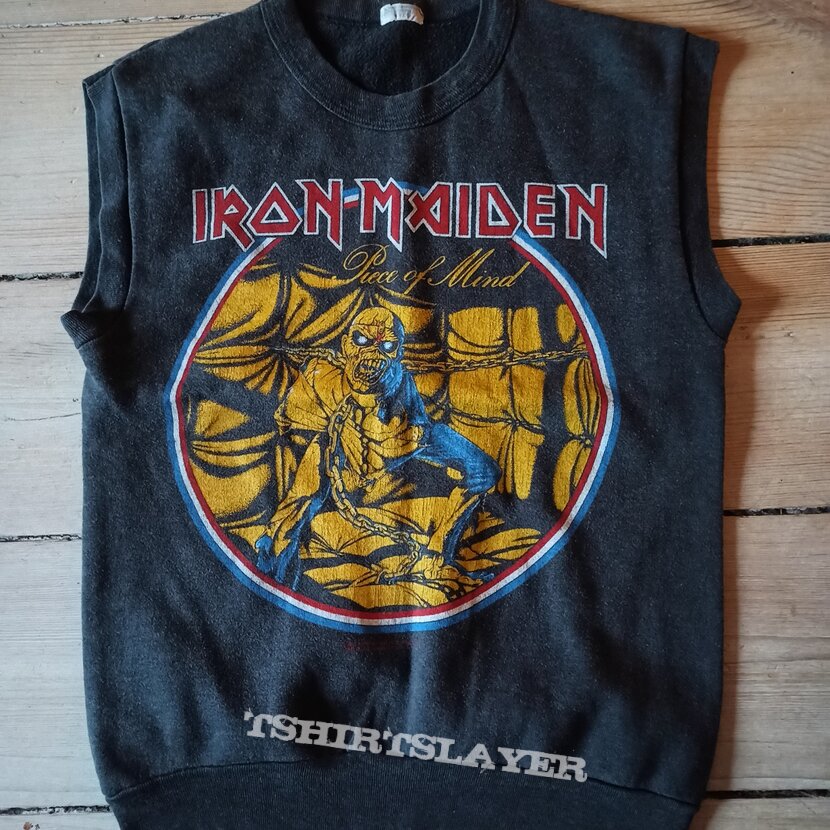 Iron maiden sleeveless sweatshirt original 1983