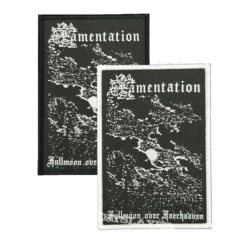 Lamentation - Fullmoon Over Faerhaaven official woven patch