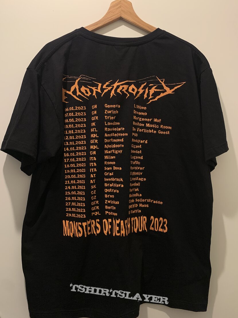 Monstrosity 2023 Eu Tour Shirt