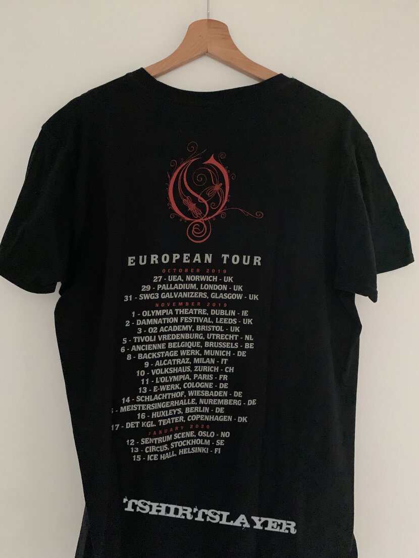 Opeth - Europe 2019 Tour Shirt