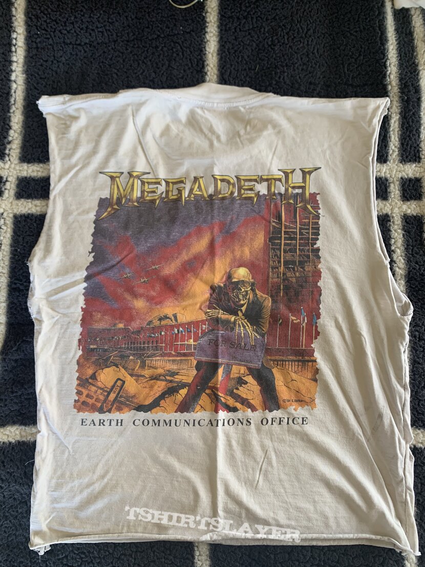 Megadeth earth communication office hard rock shirt 