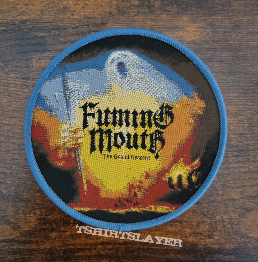 Fuming Mouth - The Grand Descent Patch (Blue Border) 