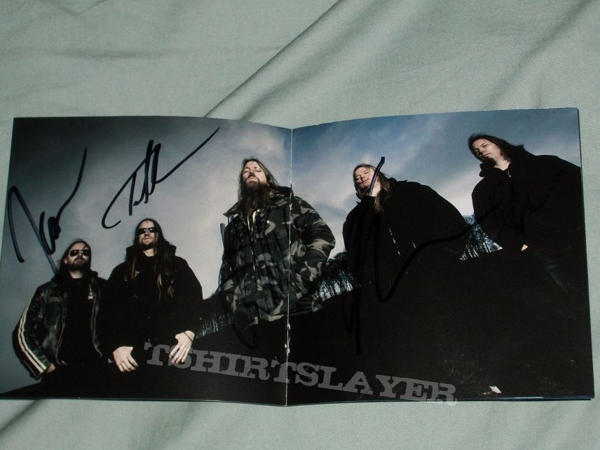 Amon Amarth signed Deceiver of the Gods booklet