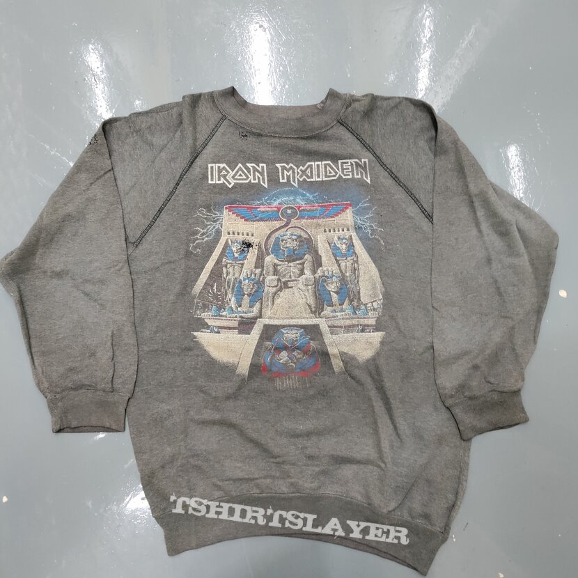 Iron Maiden Powerslave bootleg sweatshirt 