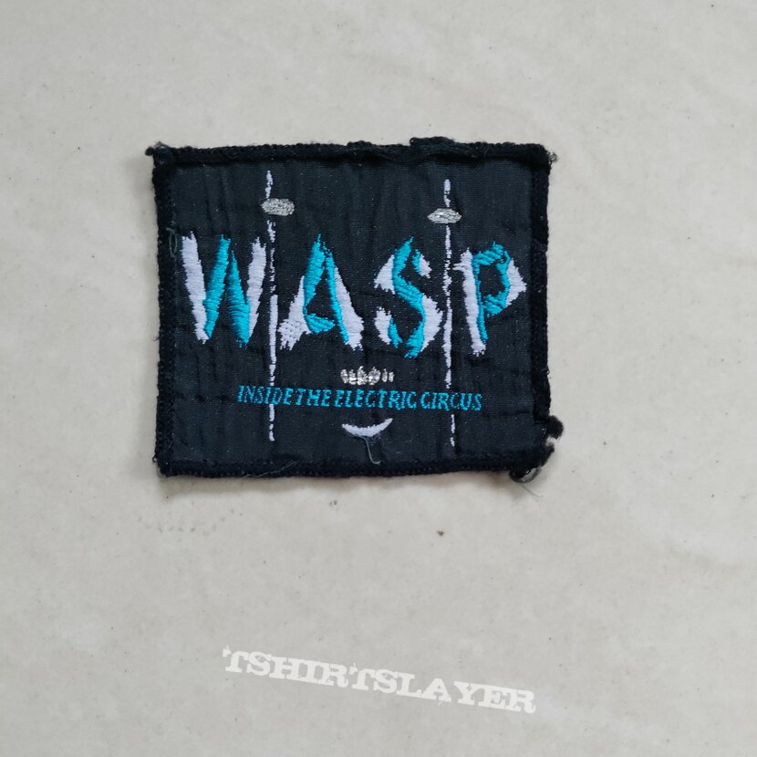 W.A.S.P. Inside the Electric circus small patch