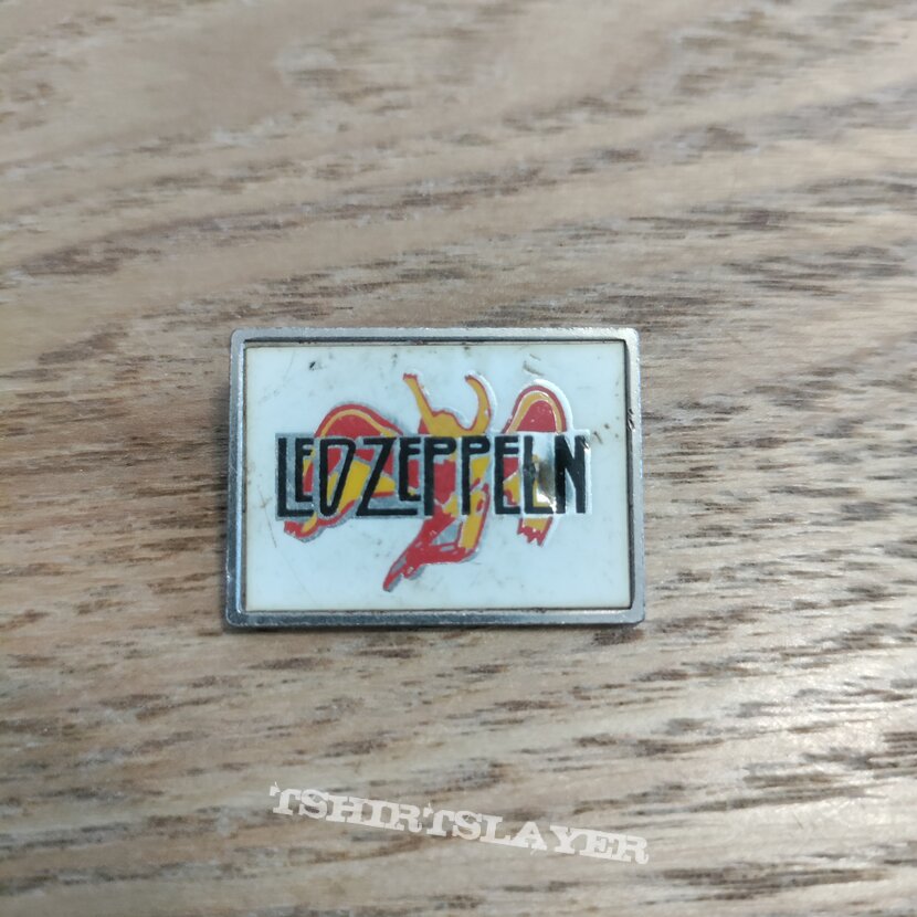 Led Zeppelin Swan song metal pin