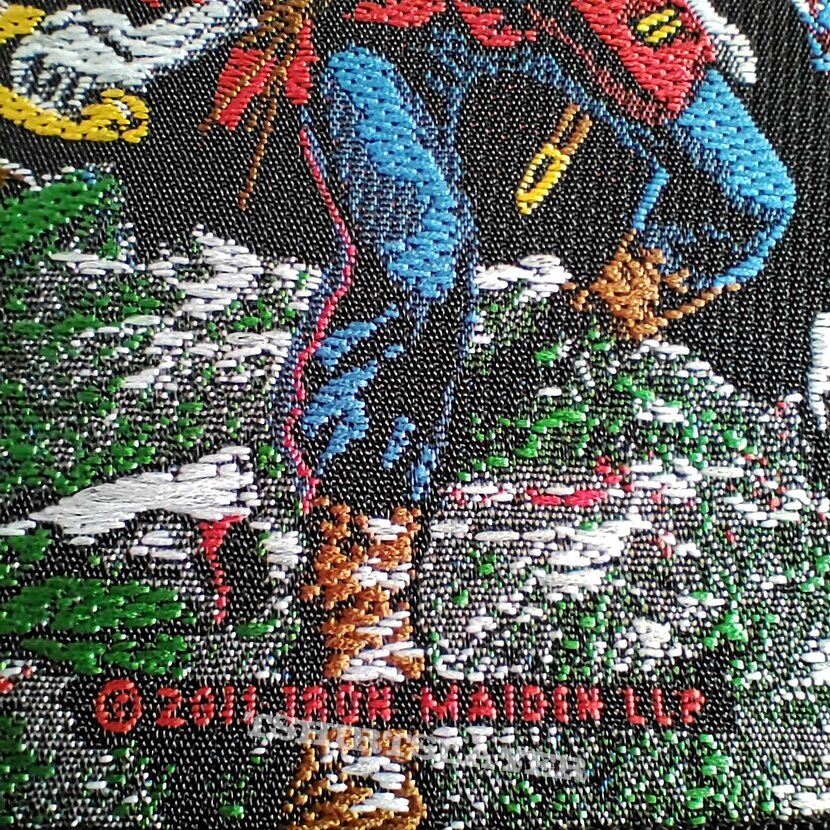 Iron Maiden The Trooper woven patch