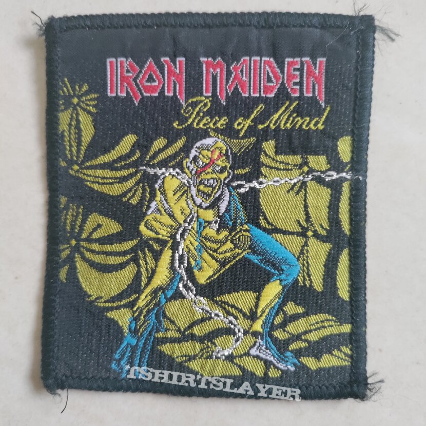 Iron Maiden Piece of Mind patch ( no date just black space)
