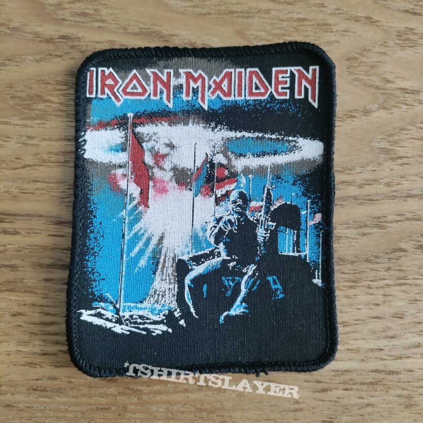 Iron Maiden 2 Minutes to Midnight printed patch