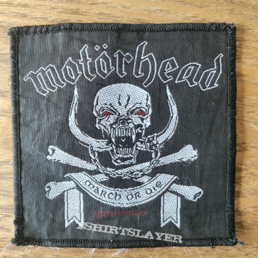 Motörhead March or die patch 2004