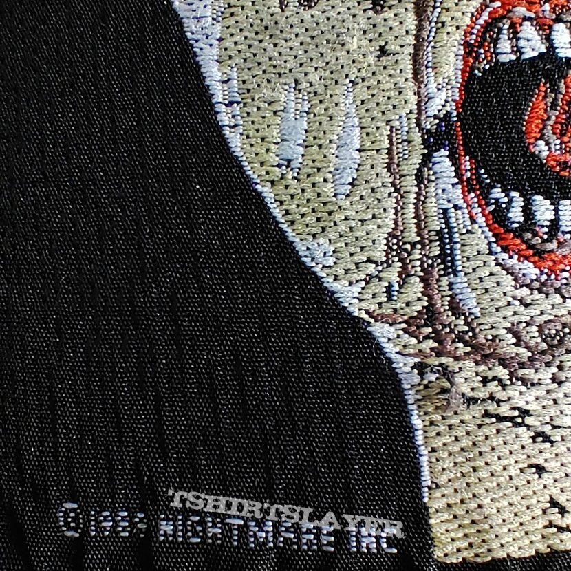 Alice Cooper Raise your Fist and Yell square patch 