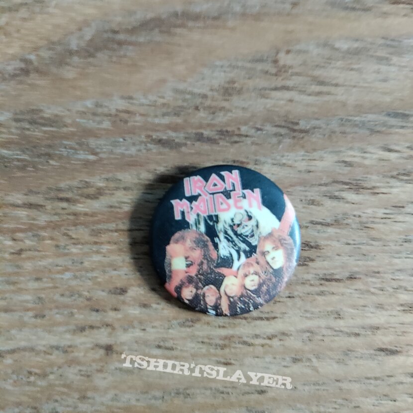 Iron Maiden NotB Band pic badge -25mm