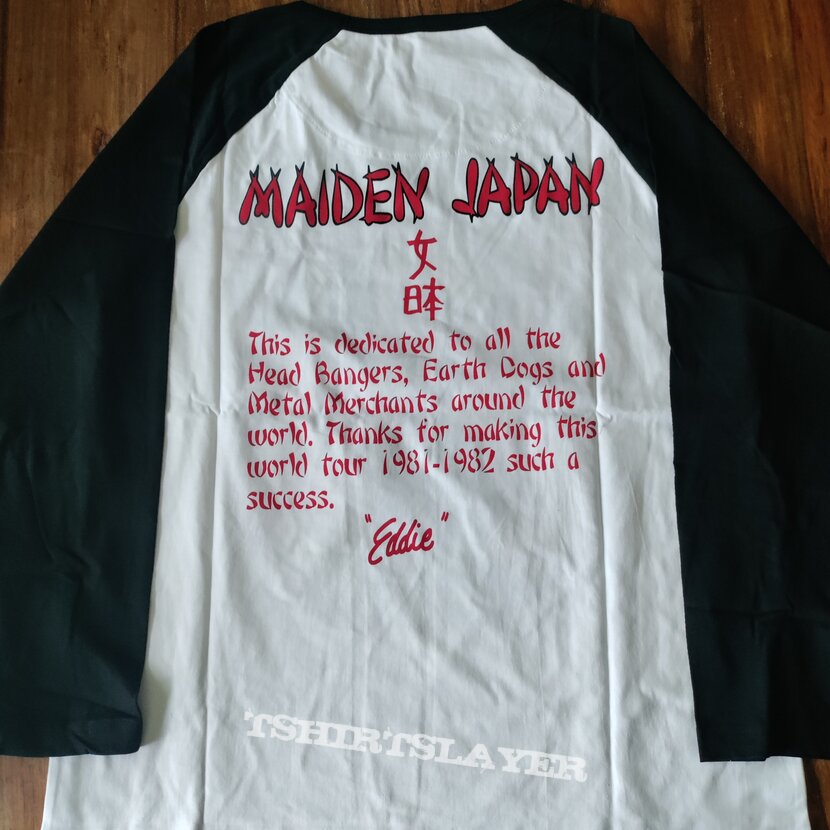 Iron Maiden Maiden Japan Raglan