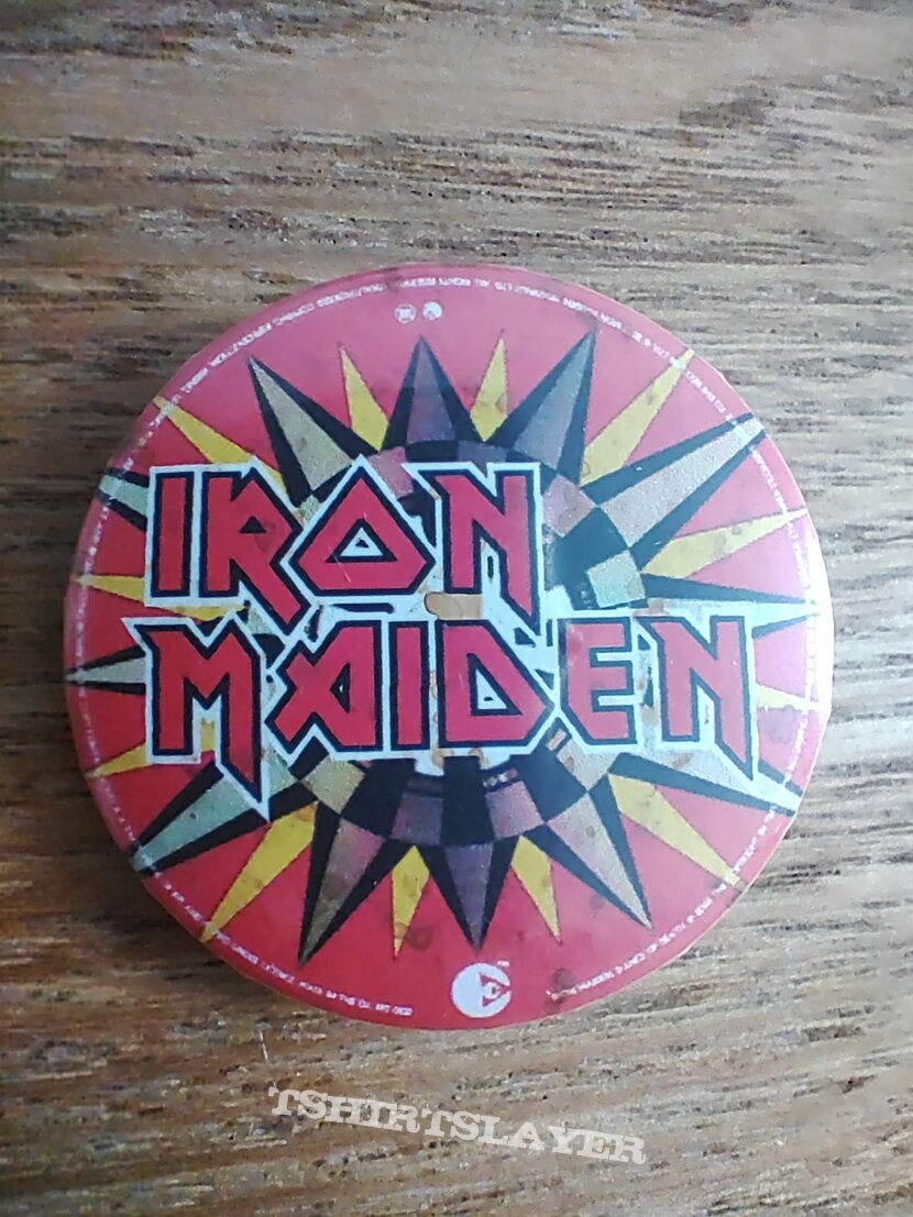 Iron Maiden Dance of Death logo badge 35mm