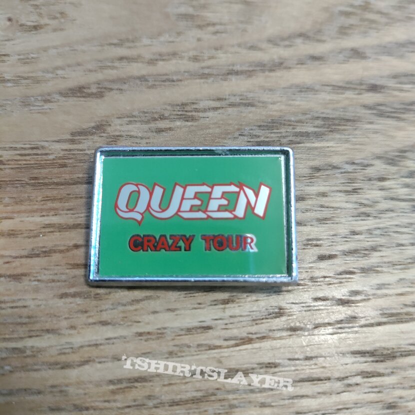 Queen Crazy Tour pin