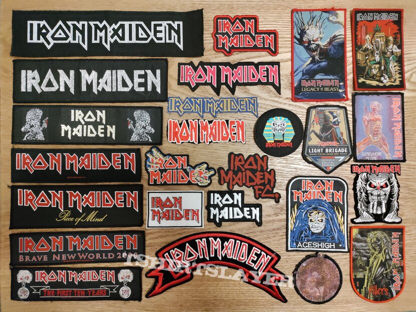 Iron Maiden Various small patches 