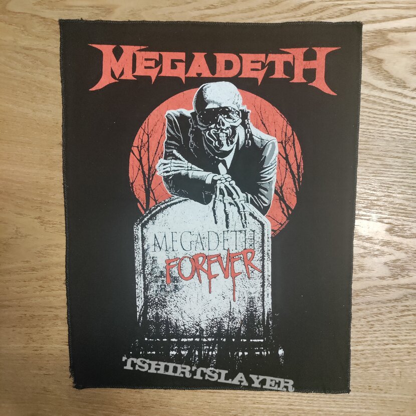 Megadeth Peace Sells- Megadeath Forever back patch 2020