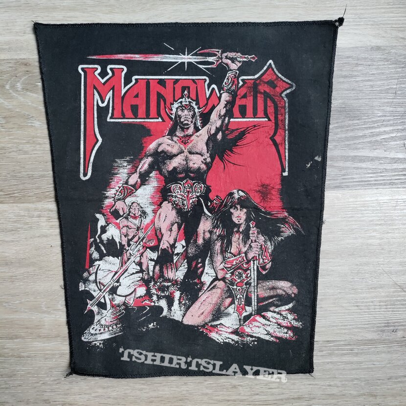 Manowar &#039;Conan&#039; back patch