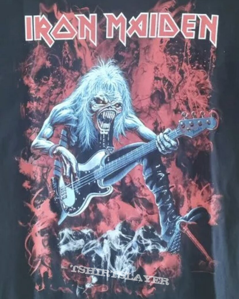 Iron Maiden Maiden England 2014 Bassist Eddie