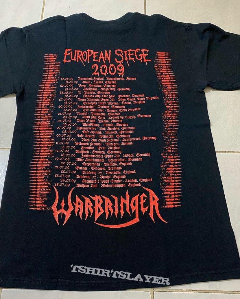 Warbringer War bringer European Siege Shirt