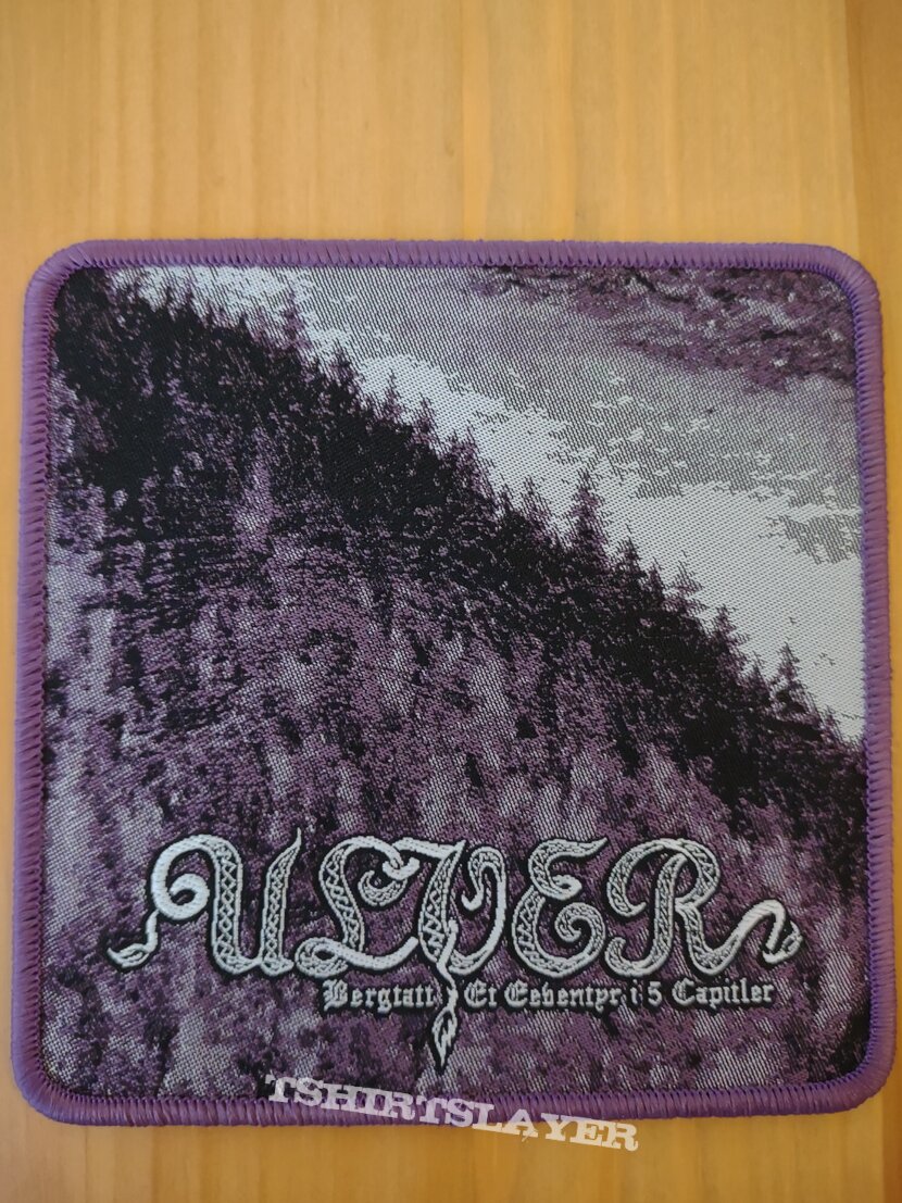 Ulver Bergtatt Woven Patch