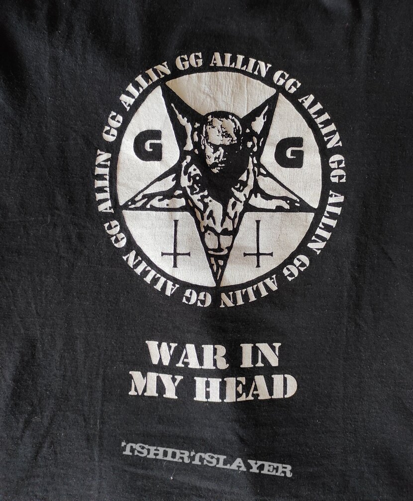 GG Allin - I&#039;m your enemy