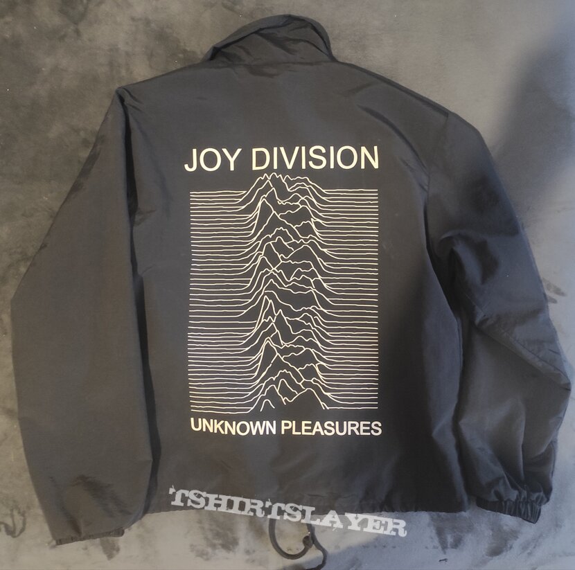 Joy Division - Unknown Pleasures Windbreaker/Coach Jacket 