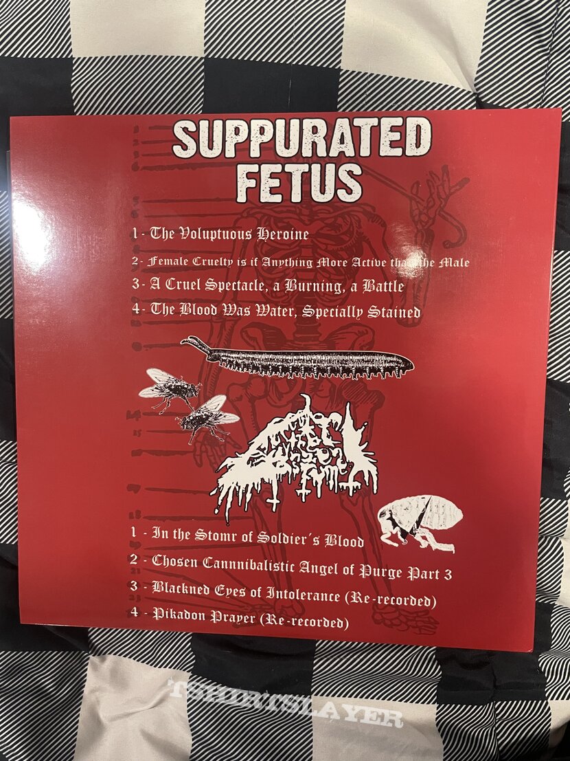 Reek of the unzen gas fumes/ suppurated fetus split lp TShirtSlayer