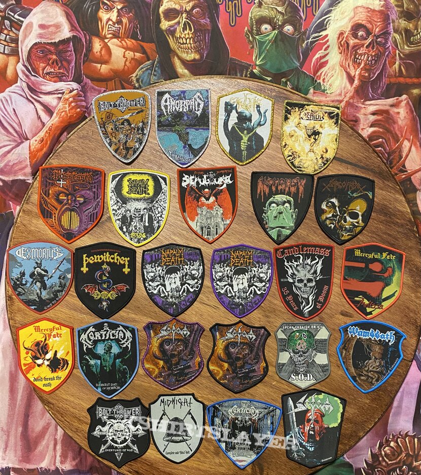 Various Badge/Shield Patches