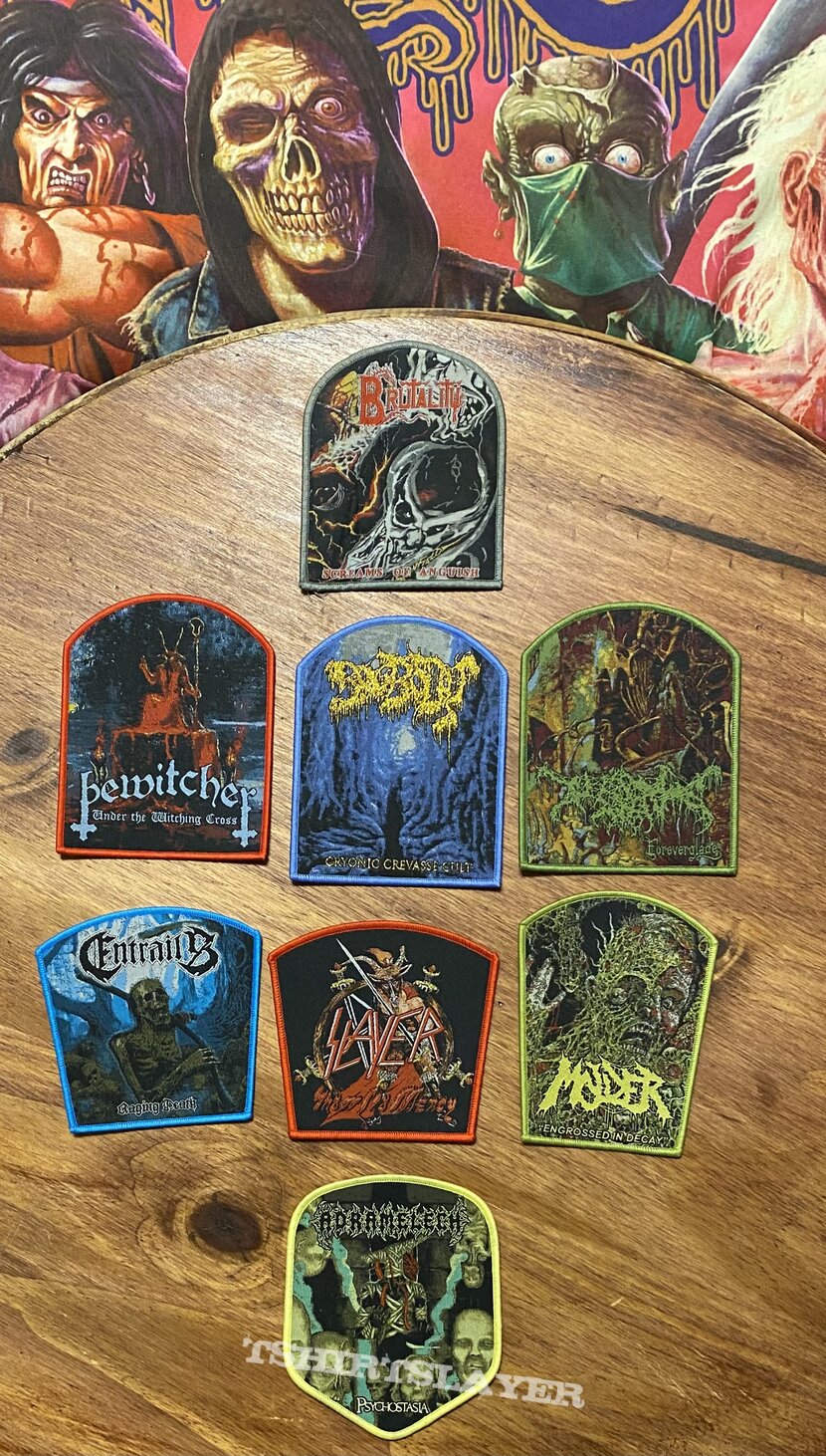 Various Tombstone Shaped Patches