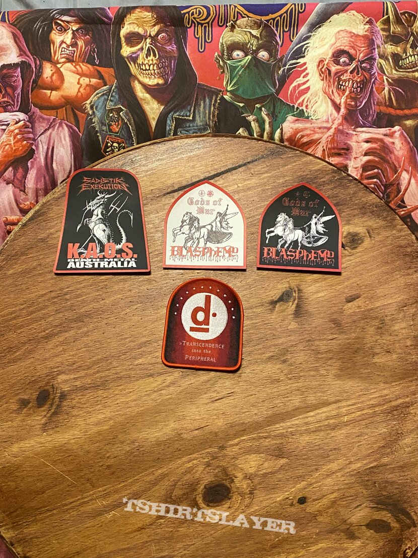 Various Tombstone Shaped Patches