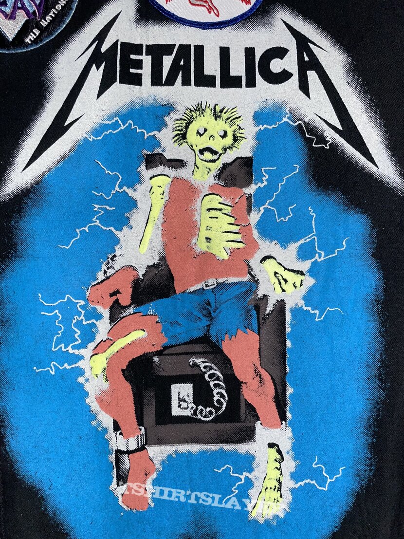 Metallica Ride the lightning Back patch