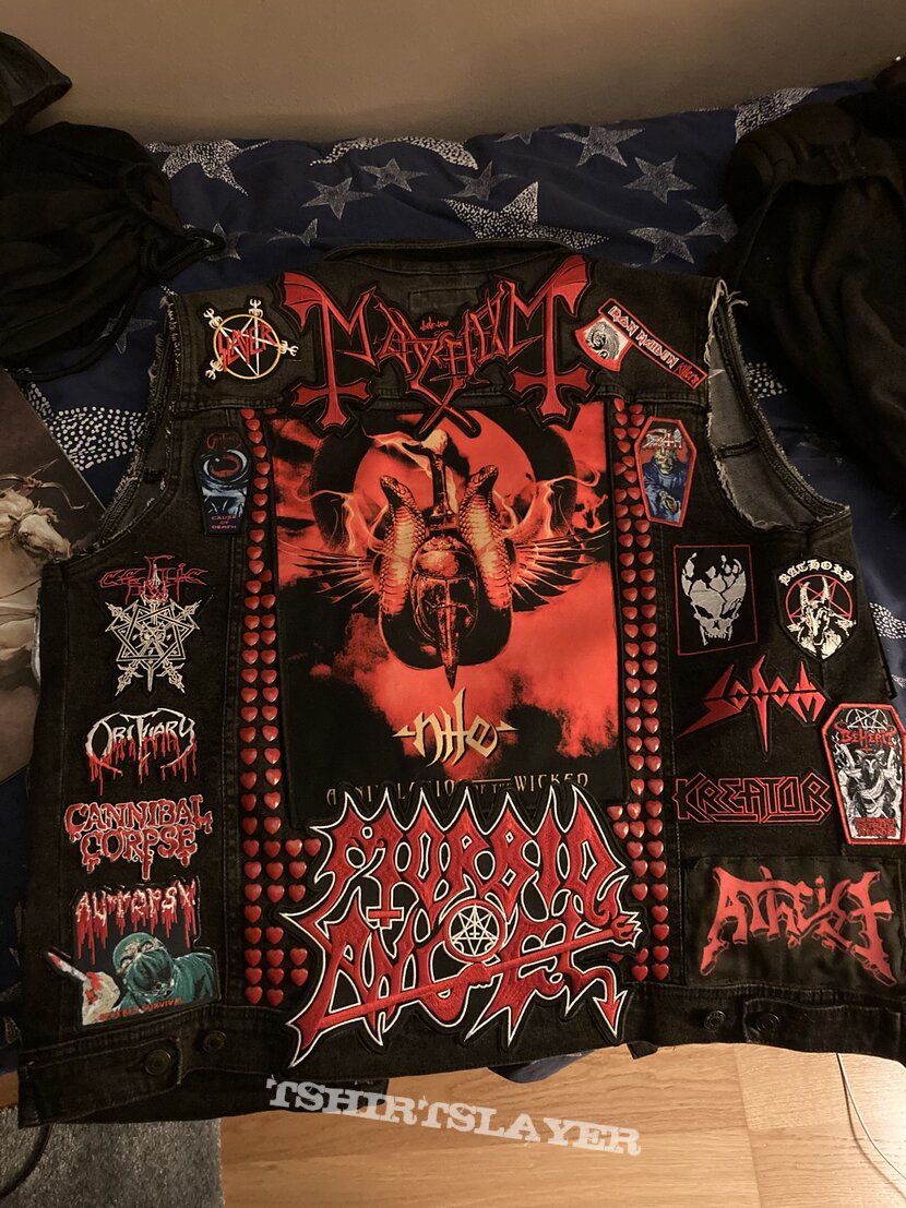 Mayhem FIRST battle jacket