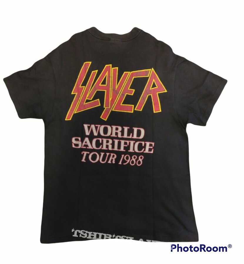 Vintage Slayer Root of All Evil Shirt | TShirtSlayer TShirt and  BattleJacket Gallery
