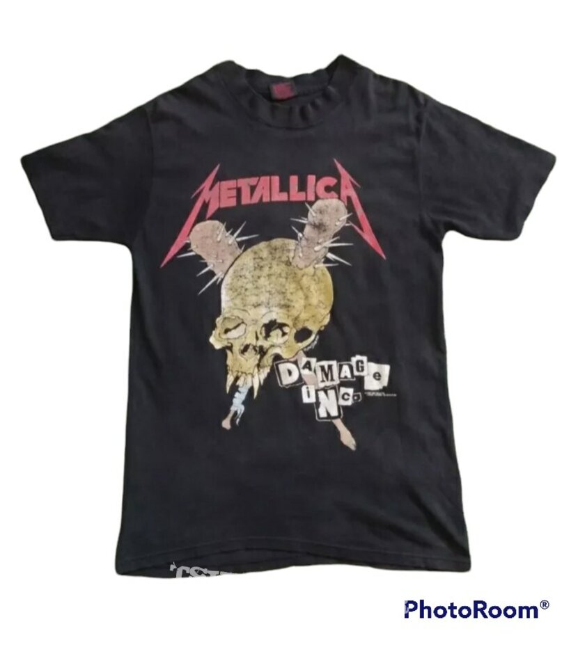 Vintage Metallica Damage Inc.Pushead Tshirt