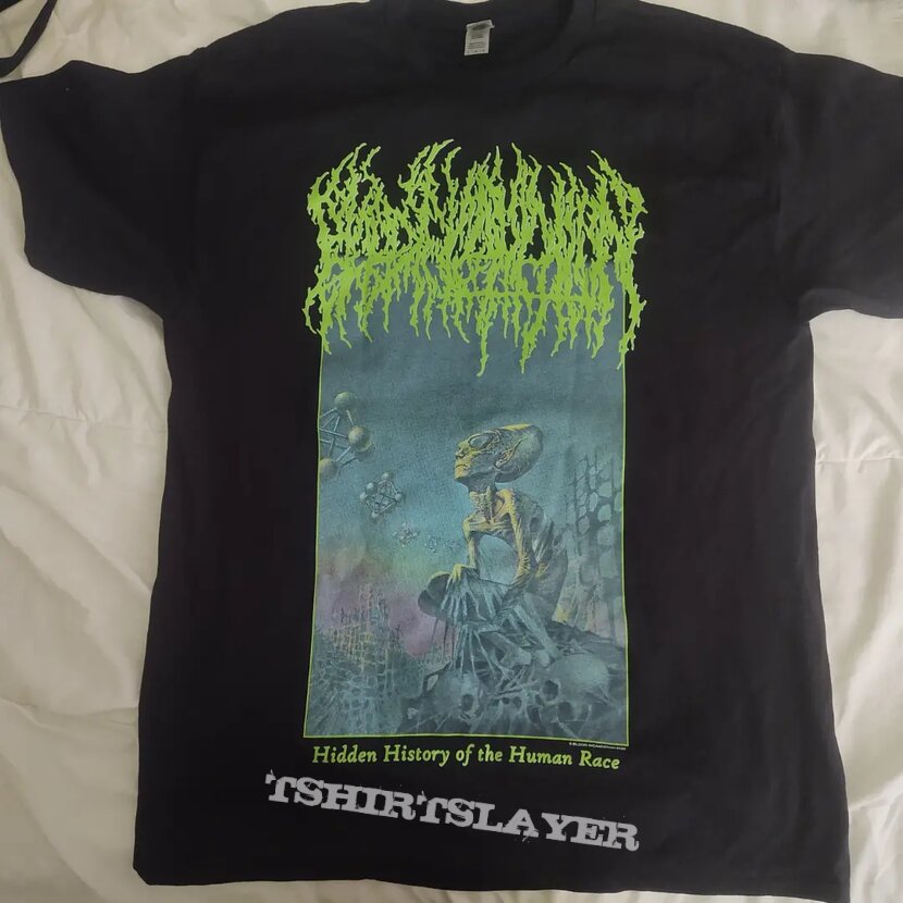 Blood Incantation - Hidden History Of Europe Tour T-Shirt 2022