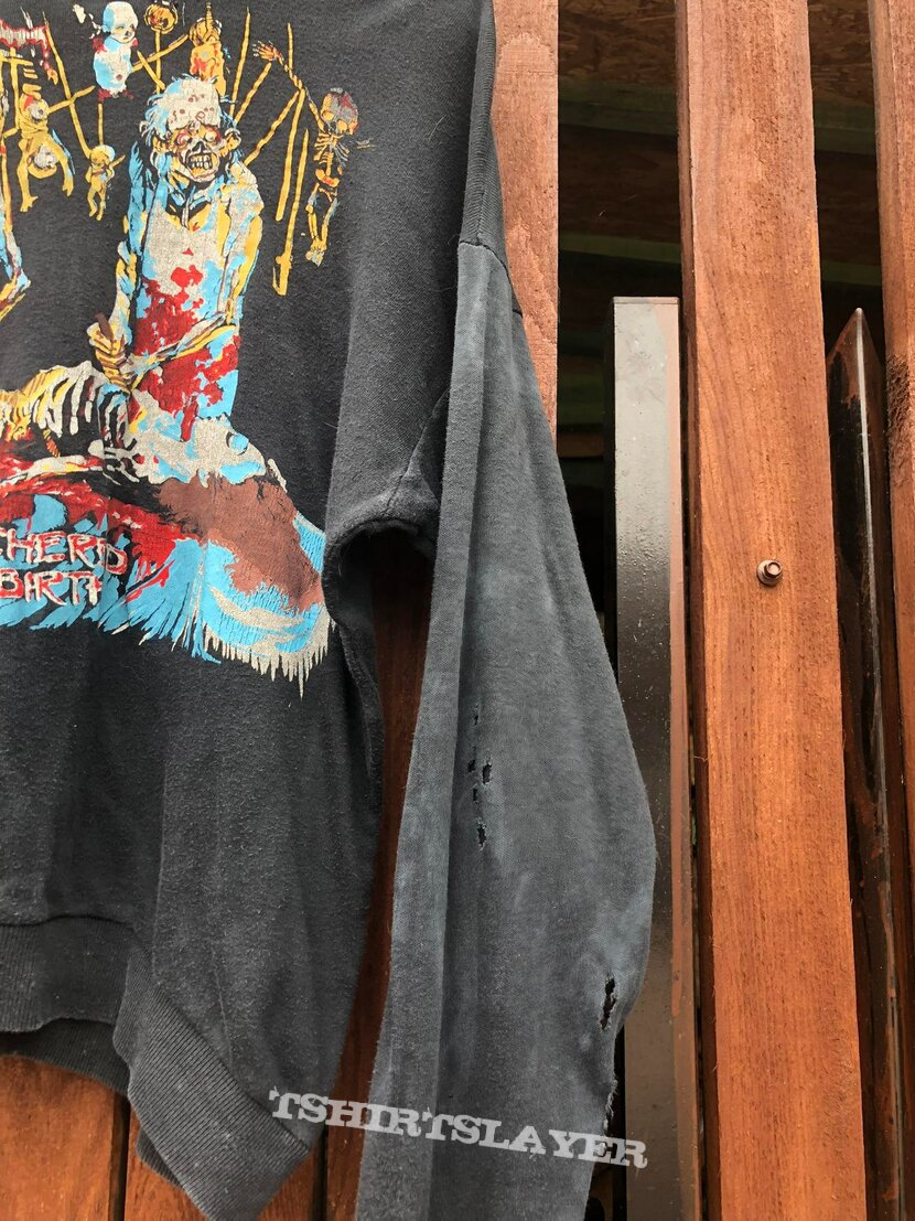 Cannibal Corpse Butchered At Birth 1993 Hoodie Size Small