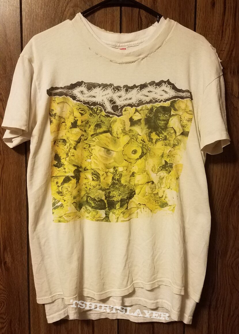 Carcass, 1990 Carcass TShirt or Longsleeve (_pop.out_'s) | TShirtSlayer
