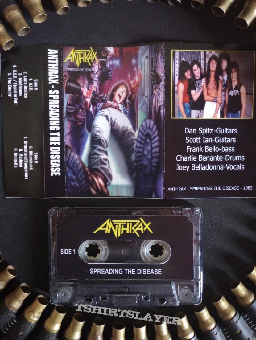 Anthrax &quot;Spreading the Disease&quot; Tape