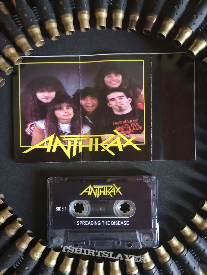 Anthrax &quot;Spreading the Disease&quot; Tape