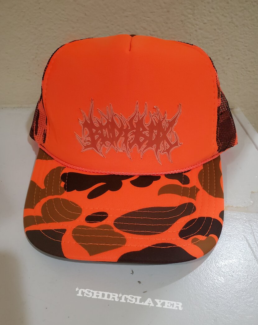 Bodybox orange camo hat